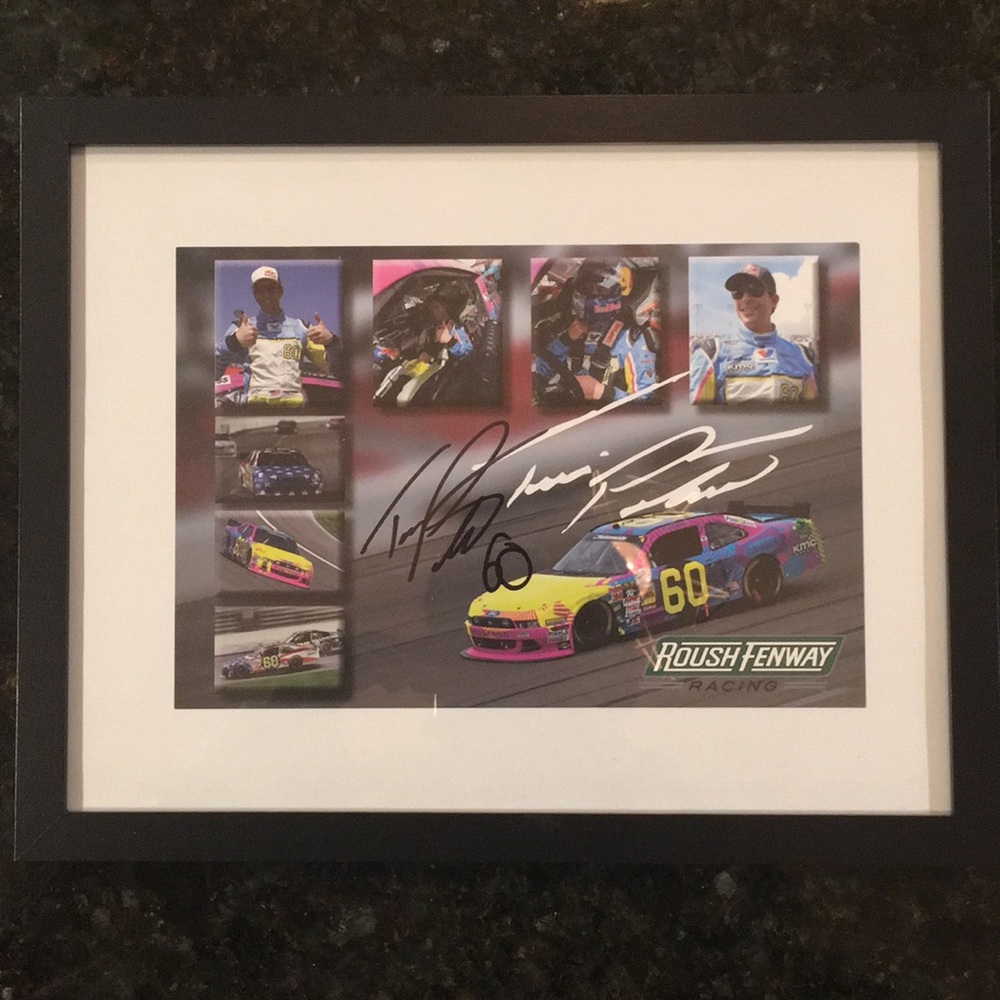 Travis Pastrana autographed photo
